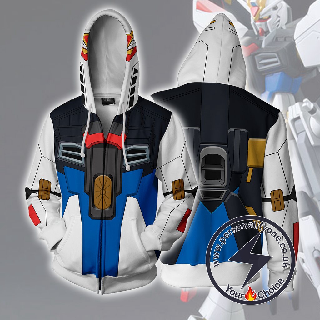 Mobile Suit Gundam Hoodie - Strike Freedom Jacket